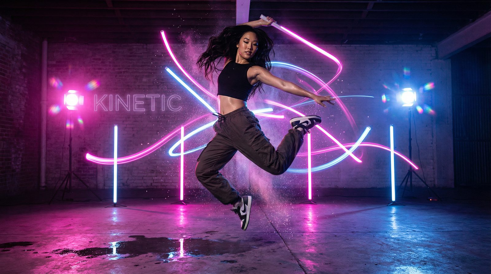 户外露出舞蹈视频